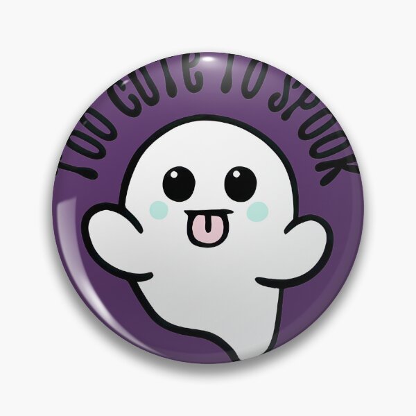 Item preview, Cute Ghost Sticking Out Tongue Kawaii Spooky Fun designed and sold by Victoria Kelly.