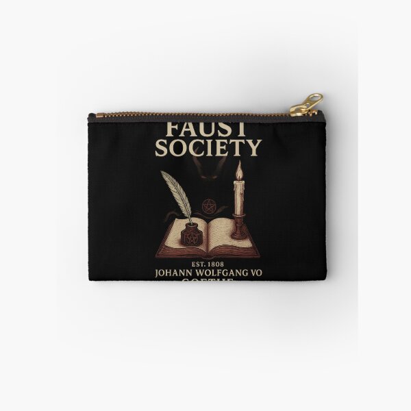 Item preview, Faust Society Est. 1808 – Johann Wolfgang von Goethe - Dark Academia Writers designed and sold by DebuggedDressed.