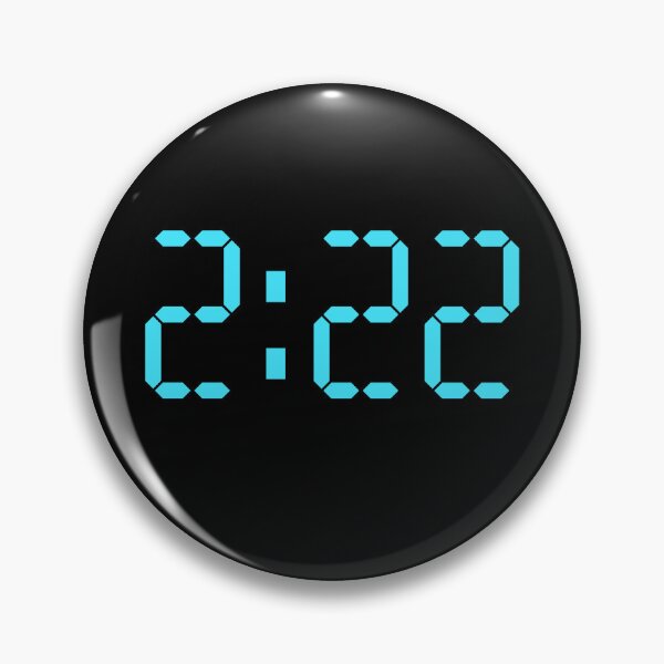 Item preview, 2:22, Aqua Blue Angel Numbers Wish designed and sold by Memes N Lore .