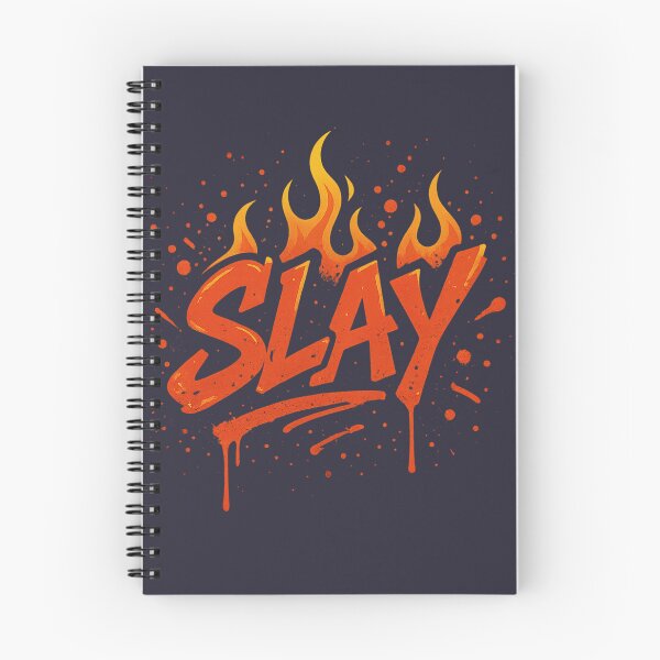 Item preview, SLAY – Fire Graffiti Tee designed and sold by PastimeMastery.