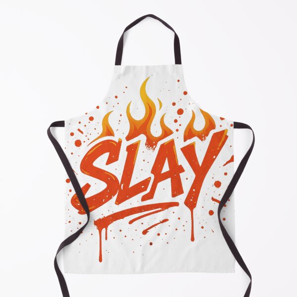 Item preview, SLAY – Fire Graffiti Tee designed and sold by PastimeMastery.