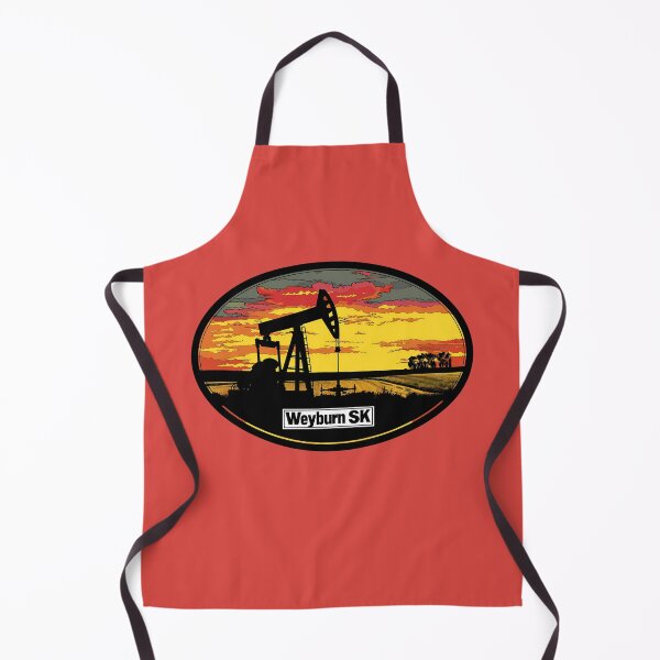 Item preview, Weyburn Saskatchewan Oilfield, Oil Patch Prairie Sunset SK Canada designed and sold by meganohm.