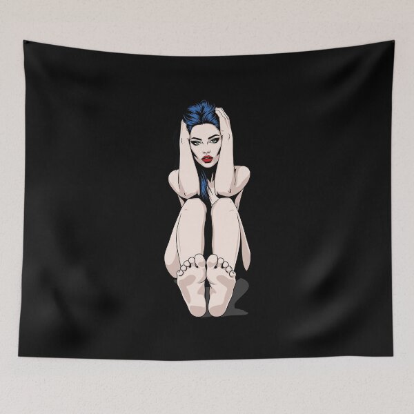 Item preview, Minimalist Female Figure Artwork designed and sold by Ovitees.