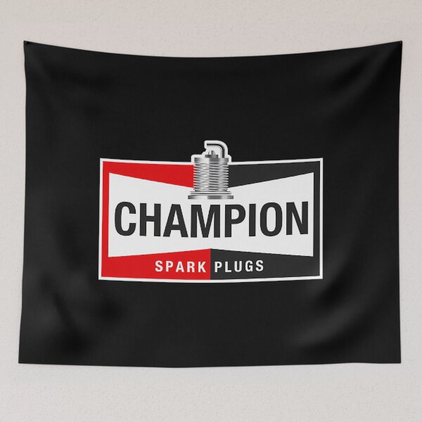 Item preview, Champion Spark Plugs Logo designed and sold by hemmengubioj.