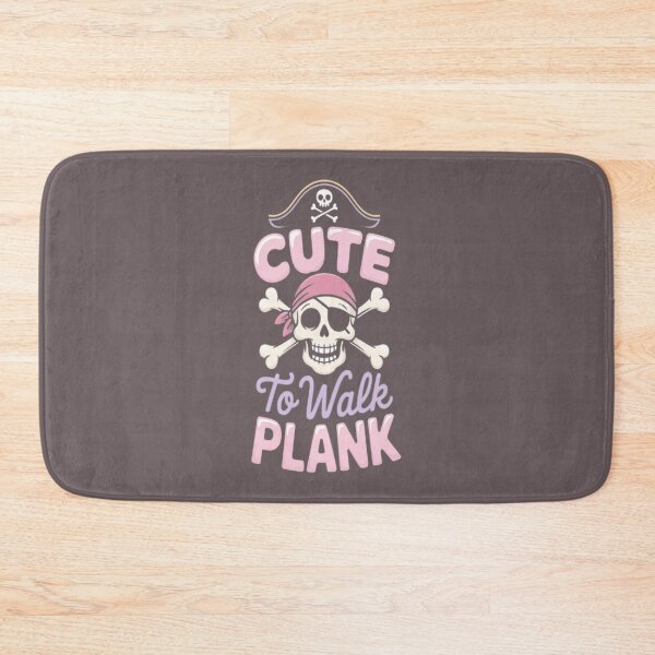 Item preview, Cute Skull Pirate Too Sweet for the Plank designed and sold by Joel Mcdowell.