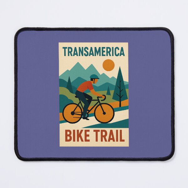 Item preview, Transamerica Bike trail designed and sold by Broken Antler Designs .