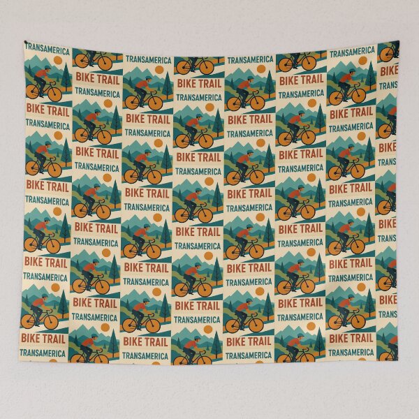 Item preview, Transamerica Bike trail  designed and sold by Broken Antler Designs .