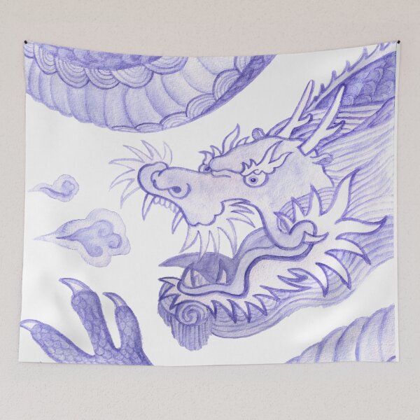 Item preview, Blue Dragon designed and sold by Jen Draws.