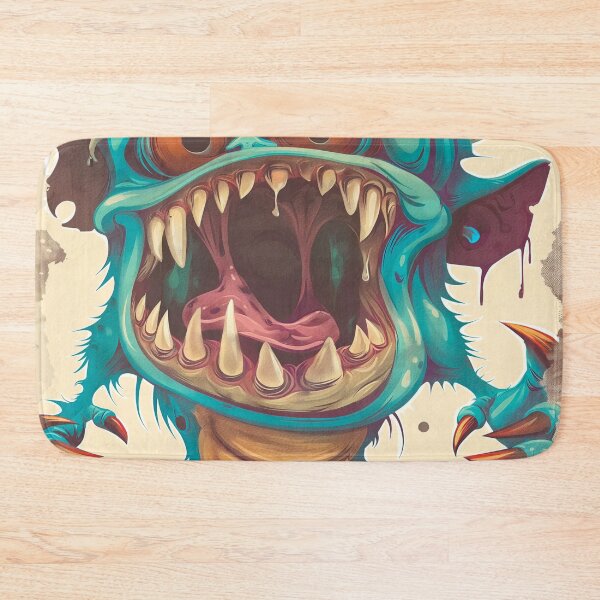 Item preview, Blue Monster designed and sold by MatrixTattoo.