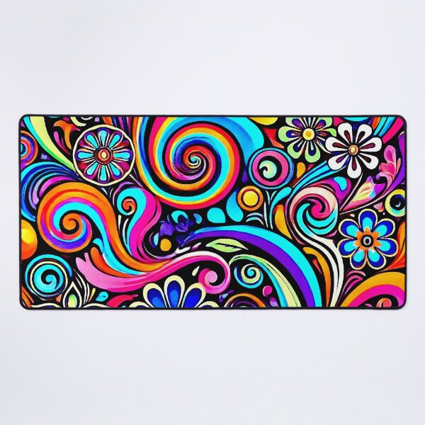 Item preview, Retro Flower Pattern designed and sold by ViaARTfactory.