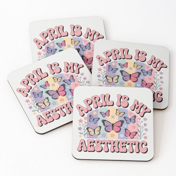 Item preview, April Is My Aesthetic – Pastel Spring Design designed and sold by Jollys-ArtShop.