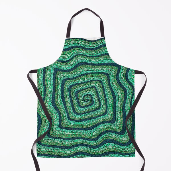Item preview, Green Twisted neurographic textured coil rope designed and sold by DaveDanchuk.