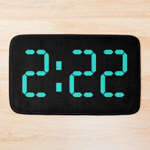 Item preview, 2:22, Turquoise Green Angel Numbers Wish designed and sold by Memes N Lore .