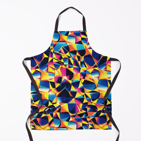 Item preview, Vibrant Fractured Neon Geometric Chaos designed and sold by weirdfishes123.