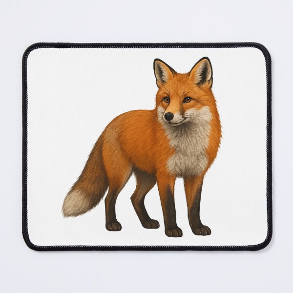 Item preview, Red Fox – Realistic Animal Illustration designed and sold by KnlDsgn.