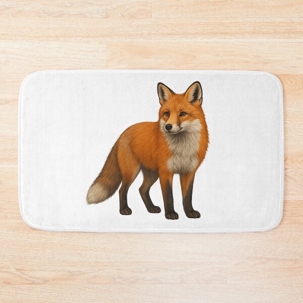 Item preview, Red Fox – Realistic Animal Illustration designed and sold by KnlDsgn.