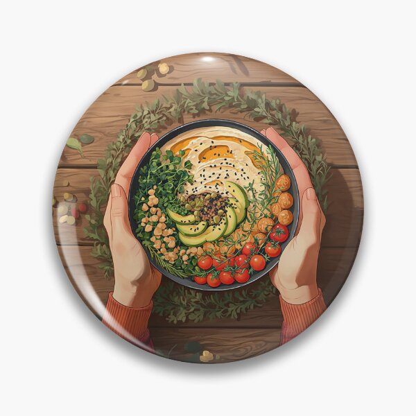 Item preview, Wholesome Hummus Bowl Art designed and sold by Christian Weiss.