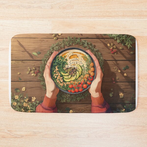 Item preview, Wholesome Hummus Bowl Art designed and sold by Christian Weiss.