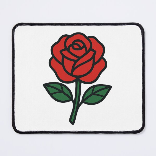 Item preview, Comic Rose – 2D cartoon flower designed and sold by KnlDsgn.