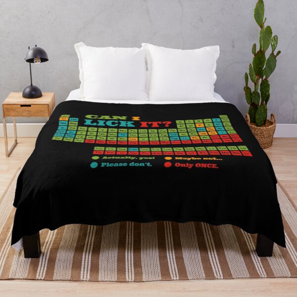 Item preview, Can I Lick It? Periodic Table by Tobe Fonseca designed and sold by Tobe Fonseca®.
