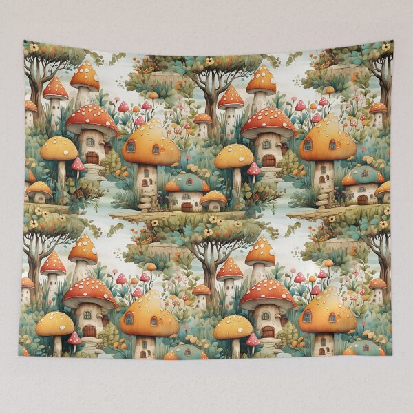 Item preview, Mushroom Cottages designed and sold by Disney1955Fan.