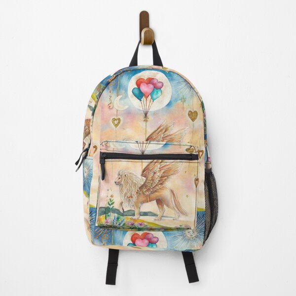 Item preview, Products featuring the original watercolor painting, Celestial Guardian of the Heartlight, by Alessandra Jann-Jordan of AJJ Arts, 2025. designed and sold by AJJARTSLLC.