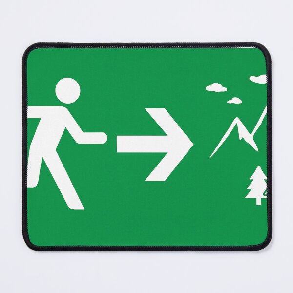Item preview, Emergency exit into nature designed and sold by Laurens02.