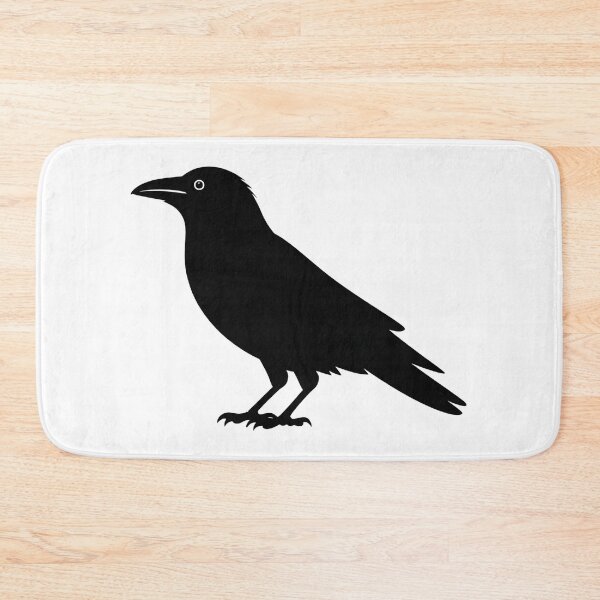 Item preview, Beautiful Black Crow Raven Bird Silhouette designed and sold by UrbanHowlz.
