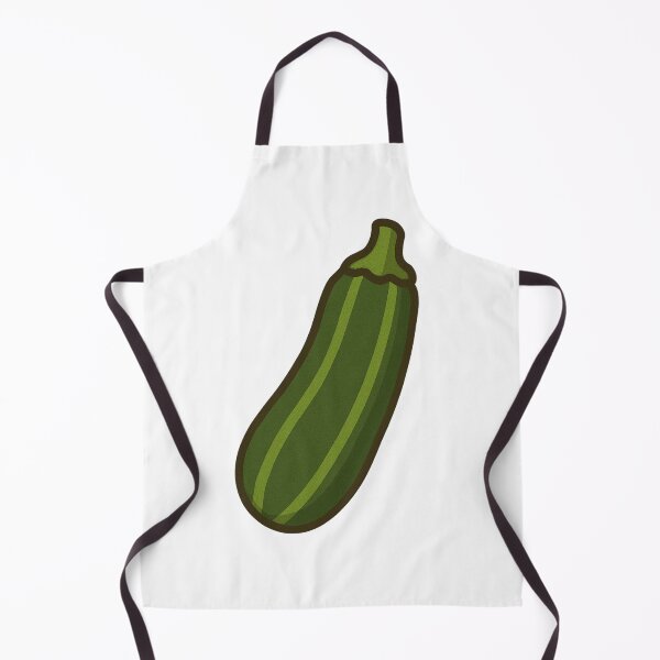 Item preview, Comic Zucchini – Funny 2D Vegetable Design designed and sold by KnlDsgn.