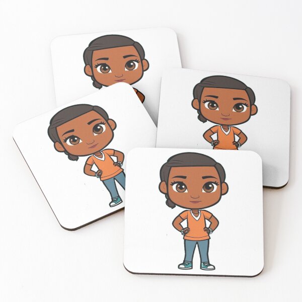 Item preview, Confident Cartoon Girl in Strong Pose designed and sold by Apex Designs.