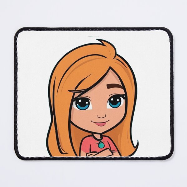 Item preview, Cute Cartoon Girl with Blonde Hair designed and sold by Apex Designs.