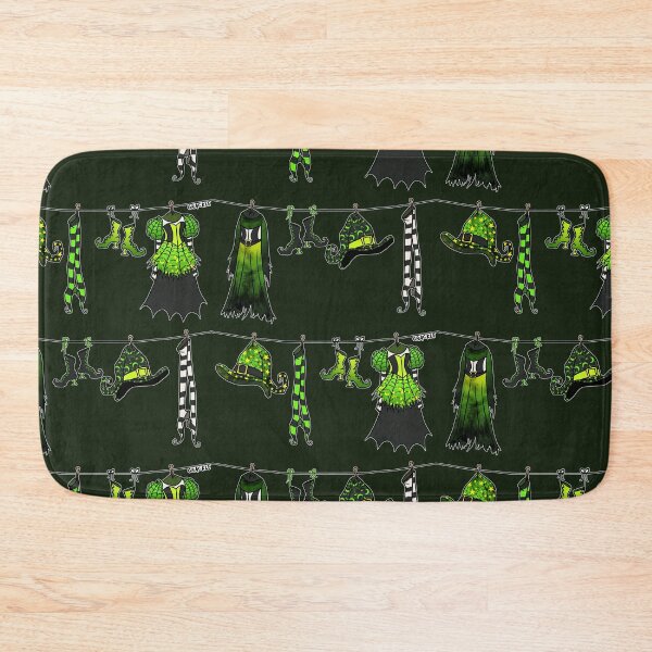 Item preview, Witches' Laundry Day (Green Version) designed and sold by JanGrackle.