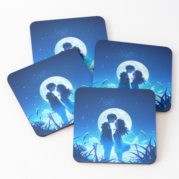 Item preview, Moonlit Couple Silhouette designed and sold by Christian Weiss.