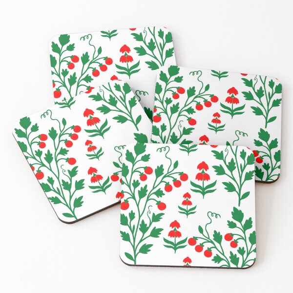 Item preview, Folk Art Tomato Vines designed and sold by Loomandlorebyh.