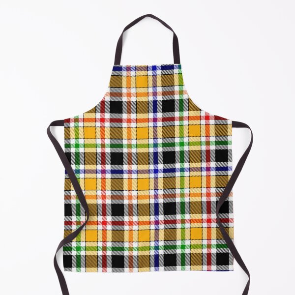 Item preview, Yellow Black Multicolored Flannel Tartan Pattern Design designed and sold by PatternTitan.