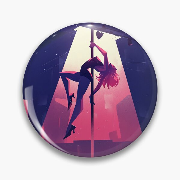 Item preview, Neon Spotlight Poledancer designed and sold by Christian Weiss.