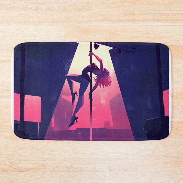 Item preview, Neon Spotlight Poledancer designed and sold by Christian Weiss.
