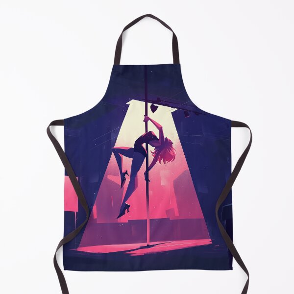 Item preview, Neon Spotlight Poledancer designed and sold by Christian Weiss.