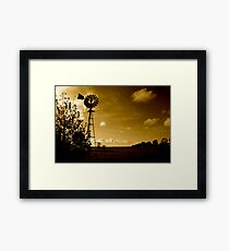 Wind of the mills Framed Print