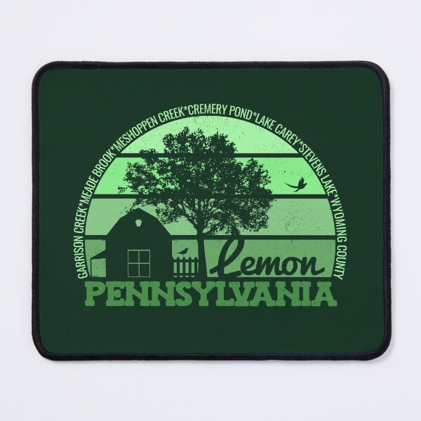 Item preview, Lemon Pennsylvania Sunset Retro Vintage Local Pride Logo designed and sold by CRHPOD20.