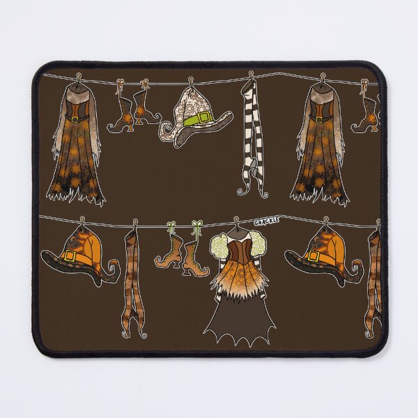 Item preview, Witches' Laundry Day (Earthy Brown Version) designed and sold by JanGrackle.