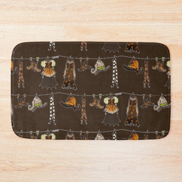 Item preview, Witches' Laundry Day (Earthy Brown Version) designed and sold by JanGrackle.