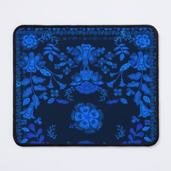 Item preview, Folk Floral Tapestry designed and sold by Loomandlorebyh.