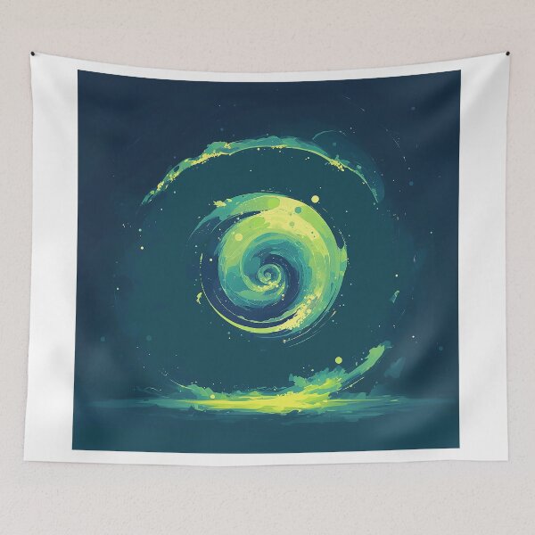 Item preview, Green Spiral Vortex designed and sold by Christian Weiss.