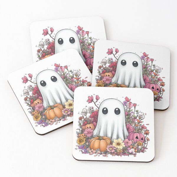 Item preview, Chibi Pinky Ghost designed and sold by MrsBCuriosities.