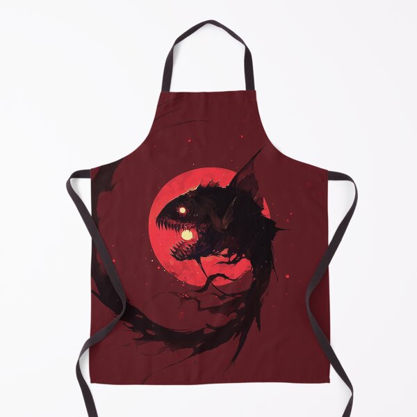 Item preview, Anglerfish Silhouette With Blood Moon Glow designed and sold by Christian Weiss.