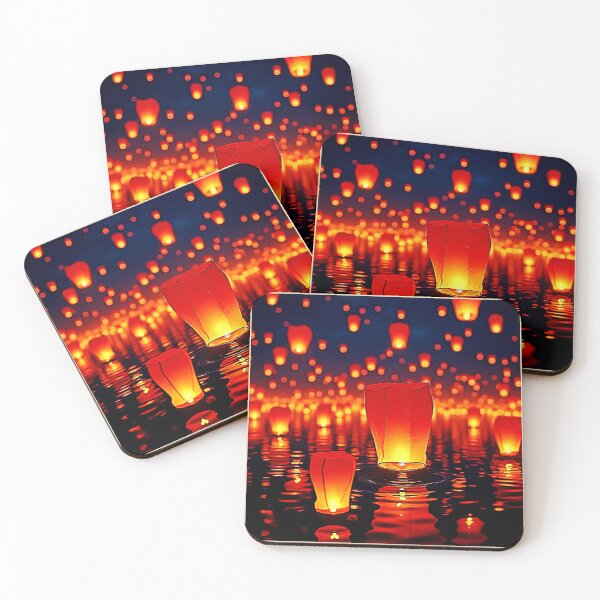 Item preview, Floating Lanterns of Hope Design designed and sold by Health And Fitness Posts e-Store.