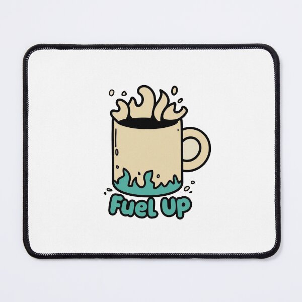 Item preview, Fuel Up Coffee Mug Graphic designed and sold by Zoom Designs.