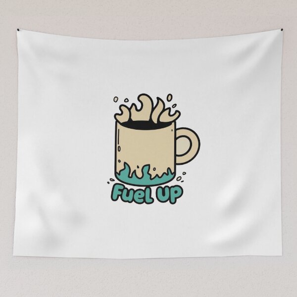 Item preview, Fuel Up Coffee Mug Graphic designed and sold by Zoom Designs.