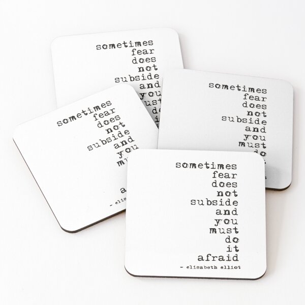 Item preview, Brave quote designed and sold by di-Vera-Rosati.
